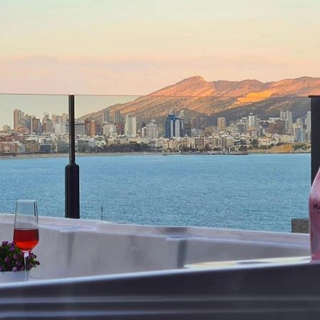 Luxury Apartment With Private Hot Tub By Poniente Beach Benidorm Dış mekan fotoğraf